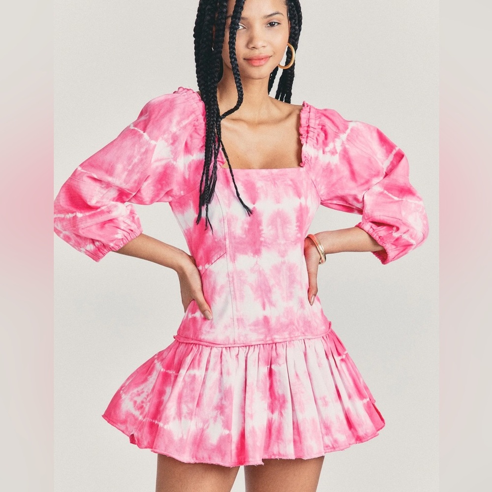NWT LoveShackFancy Chai Dress Size 6